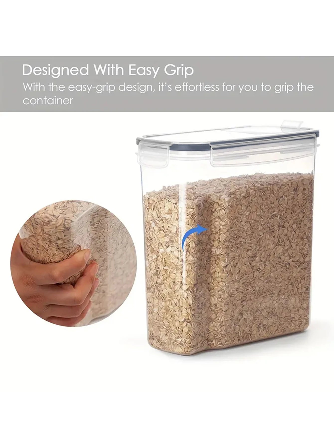 4-Piece Airtight Food Storage Containers Set